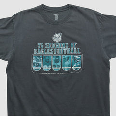 Philadelphia Eagles Reebok 2007 T-shirt - Black Vintage - Fanatics