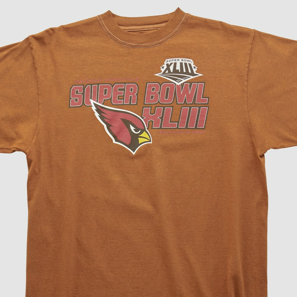 Super Bowl XLIII Reebok 2009 T-shirt - Clay Vintage - Fanatics