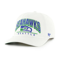 Seattle Seahawks '47 Coltrane Throwback Rope Hitch Adjustable Hat - White - 47 brand
