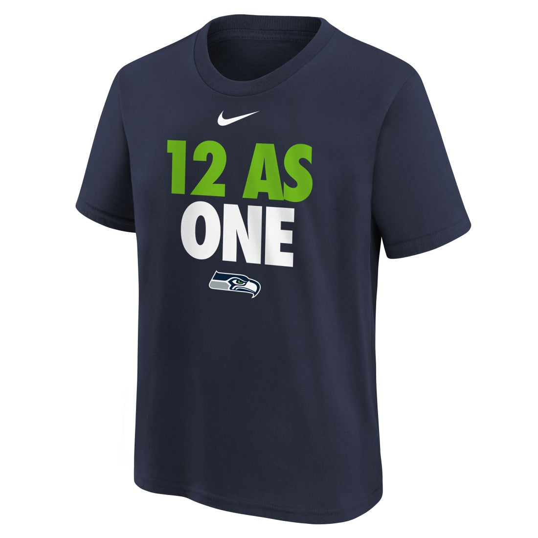 Seattle Seahawks Youth 12 As One T-Shirt - College Navy - Nike