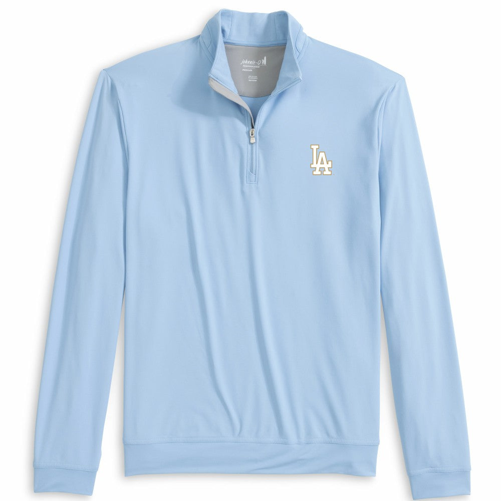 Los Angeles Dodgers johnnie-O 2026 Gold Collection Motion Quarter-Zip Pullover for sale