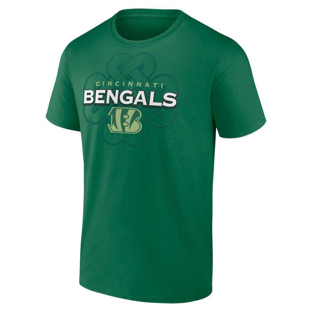 Cincinnati Bengals Celtic Luck T-Shirt - Green - NFL