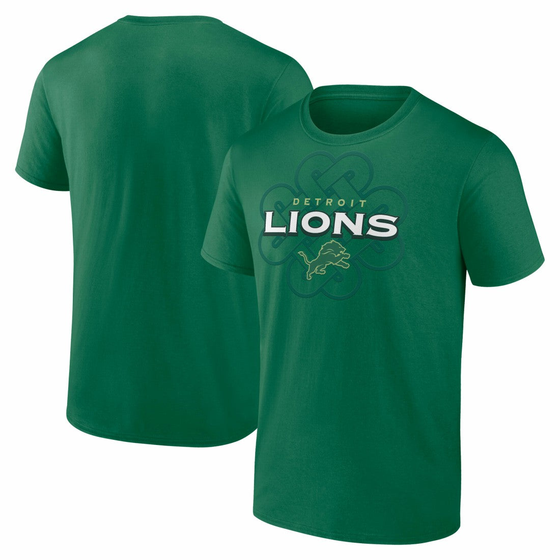 Detroit Lions Celtic Luck T-Shirt - Green - NFL