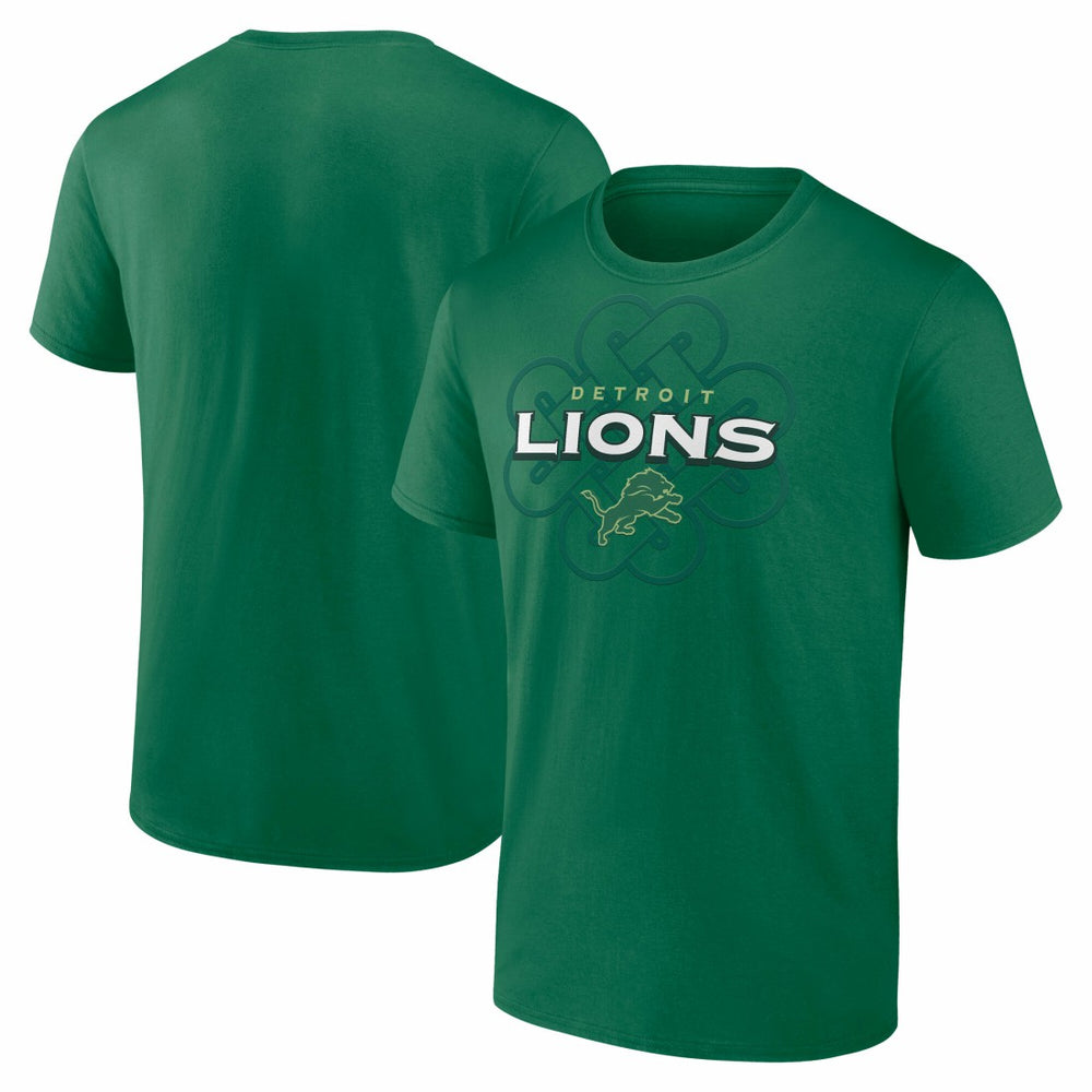 Detroit Lions Celtic Luck T-Shirt - Green - NFL