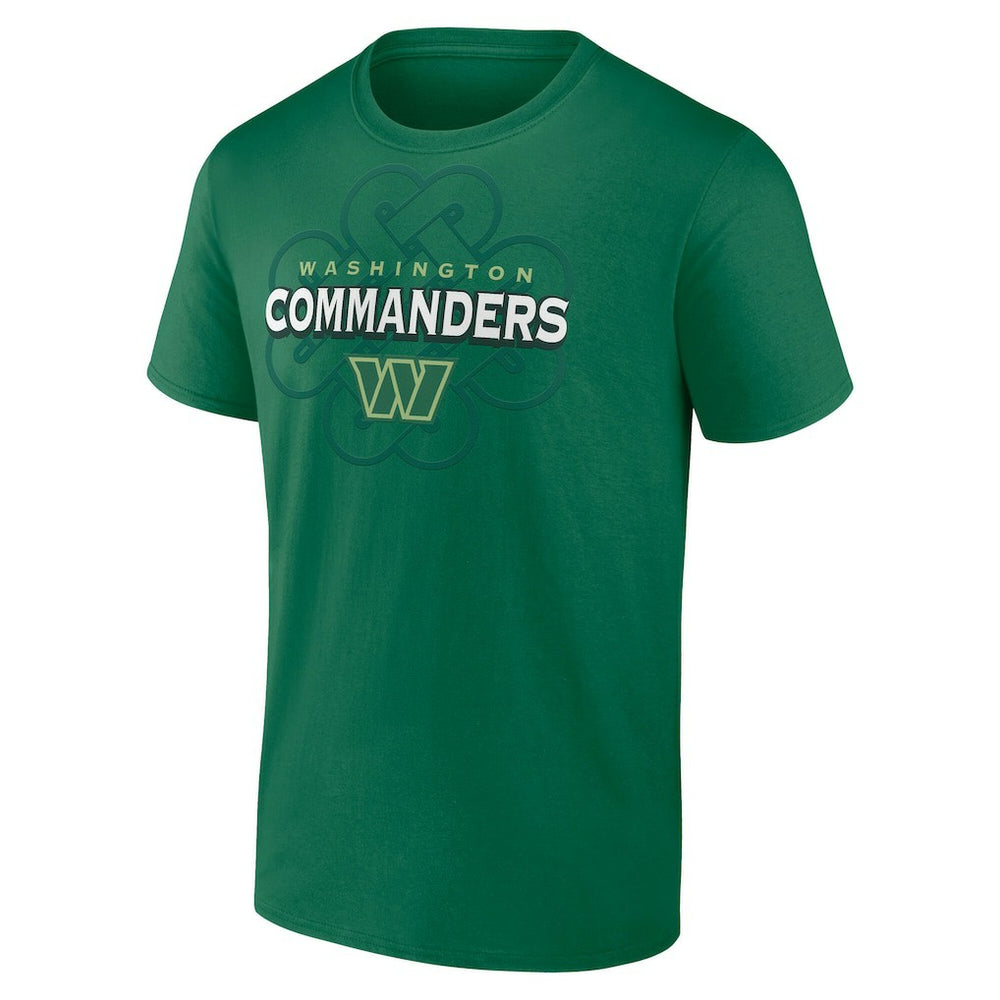 Washington Commanders Celtic Luck T-Shirt - Green - NFL