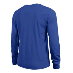 New York Rangers Champion Women's Wordmark Lockup Long Sleeve T-Shirt - Royal | NHL Lifestyle
