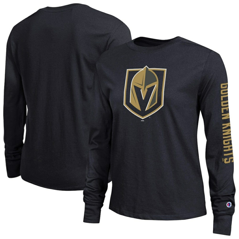 Vegas Golden Knights Champion Women's 2-Hit Long Sleeve T-Shirt - Black | NHL discount