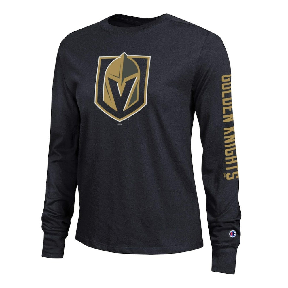 Vegas Golden Knights Champion Women's 2-Hit Long Sleeve T-Shirt - Black | NHL discount