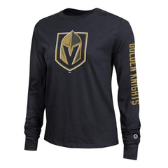 Vegas Golden Knights Champion Women's 2-Hit Long Sleeve T-Shirt - Black | NHL discount