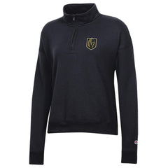 Vegas Golden Knights Champion Women's Powerblend Quarter-Zip Sweatshirt - Black | NHL online