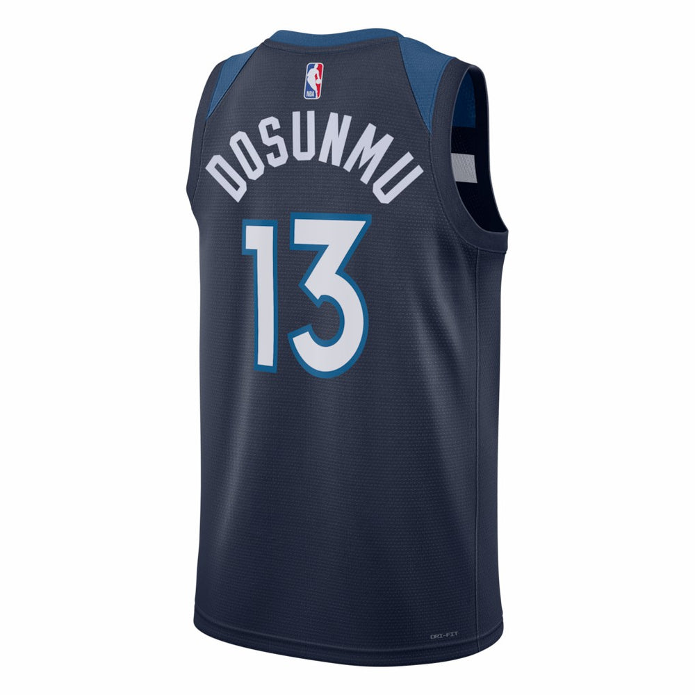 Nike Ayo Dosunmu Minnesota Timberwolves Unisex Swingman Jersey Icon Edition Navy