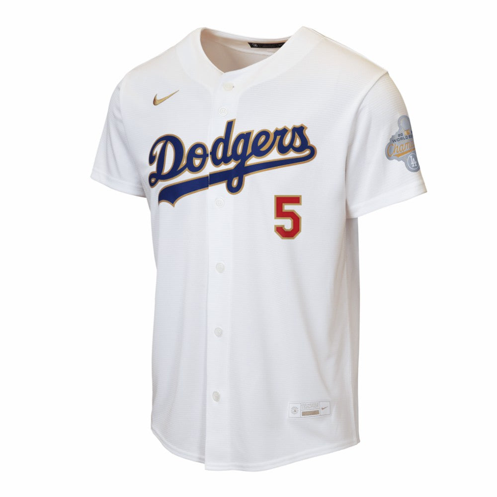 Freddie Freeman Los Angeles Dodgers Nike Youth 2026 Gold Collection Home Replica Jersey Sale