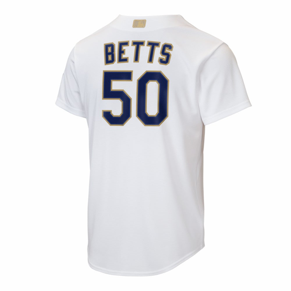 Mookie Betts Los Angeles Dodgers Nike Youth 2026 Gold Collection Home Replica Jersey for sale