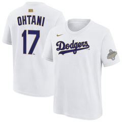 Shohei Ohtani Los Angeles Dodgers Nike Youth 2026 Gold Collection Name & Number T-Shirt Discount