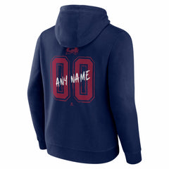 Colorado Avalanche Big & Tall Hustle Personalized Name & Number Hoodie - Navy | NHL on sale