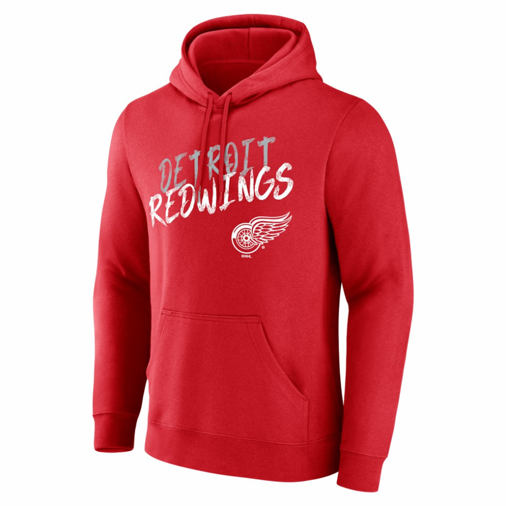 Detroit Red Wings Hustle Personalized Name & Number Hoodie - Red | NHL sale