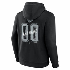 Los Angeles Kings Big & Tall Hustle Personalized Name & Number Hoodie - Black | NHL near me