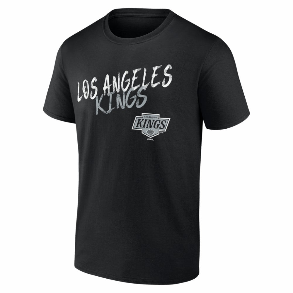Los Angeles Kings Big & Tall Hustle Personalized Name & Number T-Shirt - Black | NHL on sale