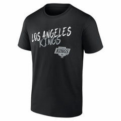 Los Angeles Kings Big & Tall Hustle Personalized Name & Number T-Shirt - Black | NHL on sale
