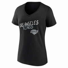 Los Angeles Kings Women's Hustle Personalized Name & Number V-Neck T-Shirt - Black | NHL discount