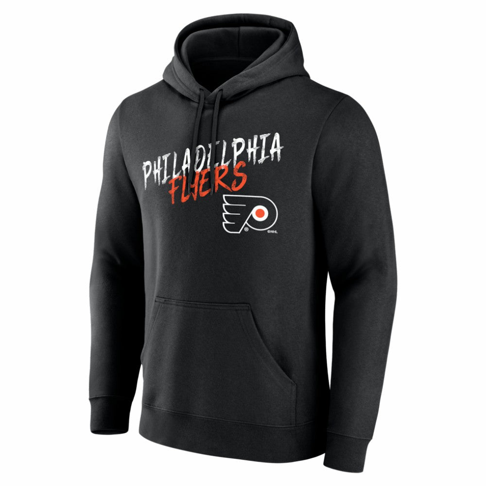Philadelphia Flyers Big & Tall Hustle Personalized Name & Number Hoodie - Black | NHL near me