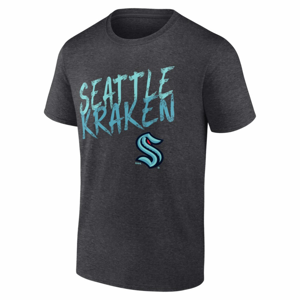 Seattle Kraken Big & Tall Hustle Personalized Name & Number T-Shirt - Charcoal | NHL on sale