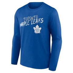 Toronto Maple Leafs Hustle Personalized Name & Number Long Sleeve T-Shirt - Blue | NHL sale