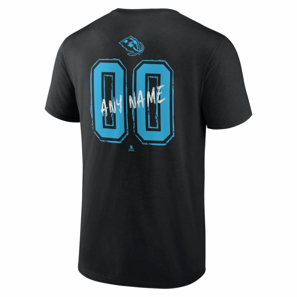 Utah Mammoth Big & Tall Hustle Personalized Name & Number T-Shirt - Black | NHL discount