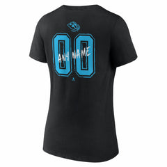 Utah Mammoth Women's Hustle Personalized Name & Number V-Neck T-Shirt - Black | NHL near me