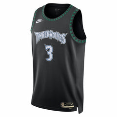 Nike Jaden McDaniels Minnesota Timberwolves Unisex Swingman Jersey Classic Edition Black