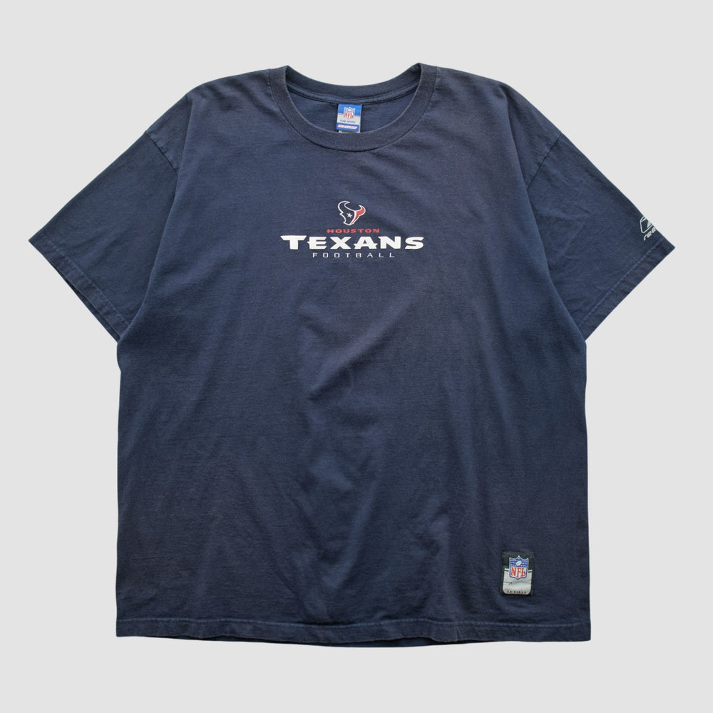 Houston Texans Reebok 2000s T-shirt - Navy Vintage - Fanatics
