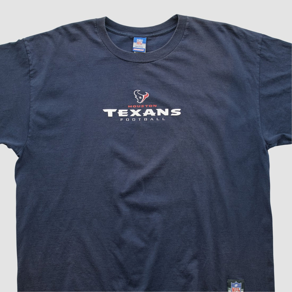 Houston Texans Reebok 2000s T-shirt - Navy Vintage - Fanatics