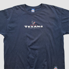 Houston Texans Reebok 2000s T-shirt - Navy Vintage - Fanatics