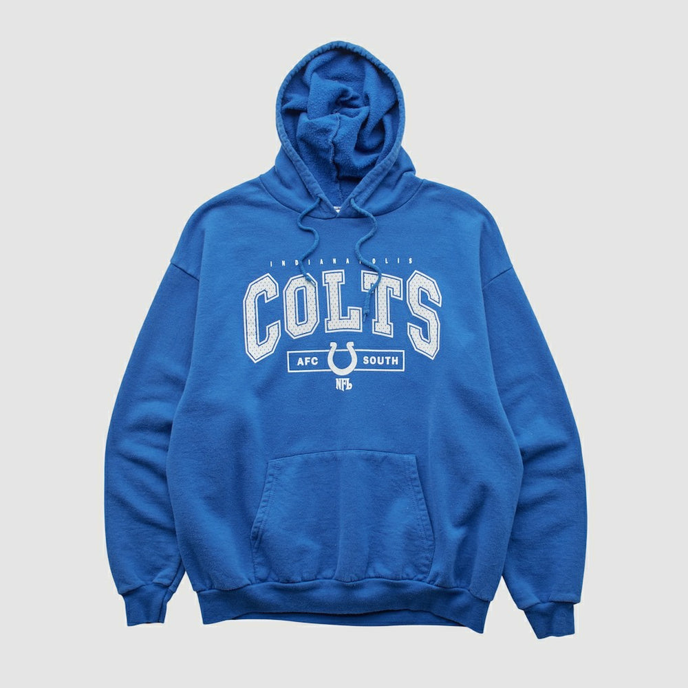 Indianapolis Colts NFL Hooded Pullover Sweatshirt - Blue Vintage - Fanatics
