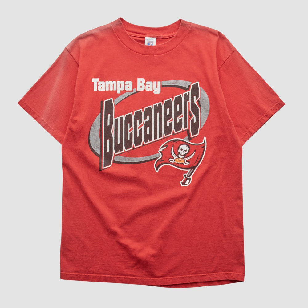 Tampa Bay Buccaneers Logo 7 T-shirt - Red Vintage - Fanatics