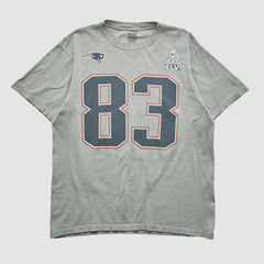 New England Patriots Reebok 2012 T-shirt - Heather Gray Vintage - Fanatics