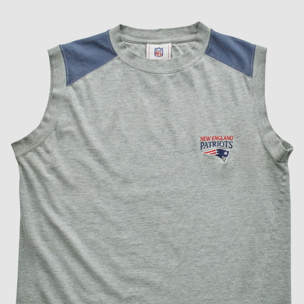 New England Patriots NFL Tank - Heather Gray Vintage - Fanatics