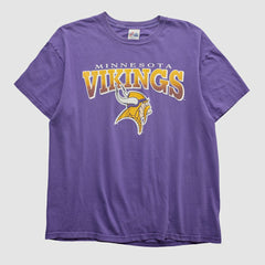 Minnesota Vikings Majestic 2000s T-shirt - Purple Vintage - Fanatics