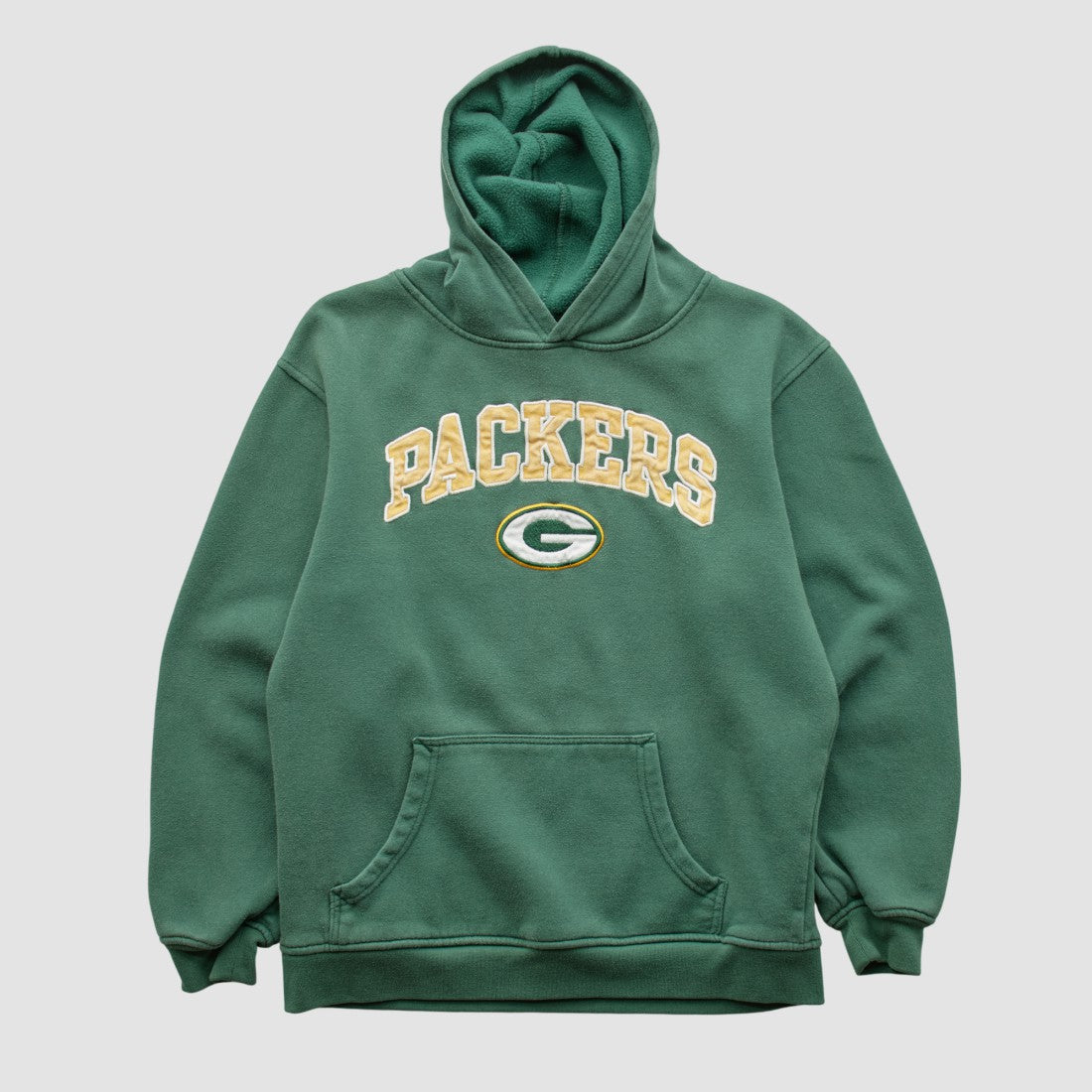 Green Bay Packers NFL 2000s Hooded Pullover Sweatshirt - Green Vintage - Fanatics