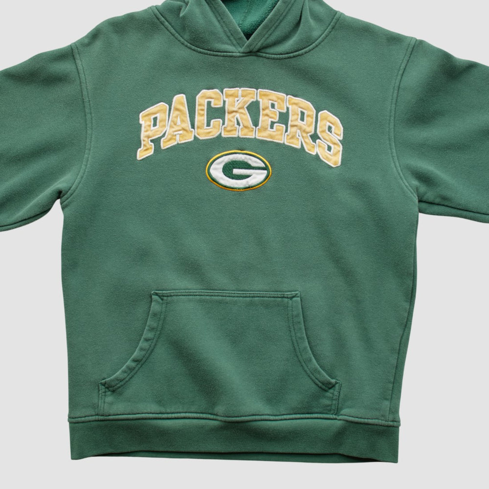 Green Bay Packers NFL 2000s Hooded Pullover Sweatshirt - Green Vintage - Fanatics