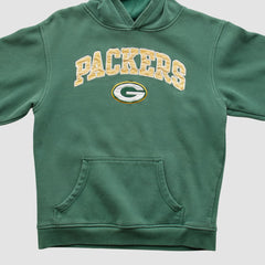 Green Bay Packers NFL 2000s Hooded Pullover Sweatshirt - Green Vintage - Fanatics