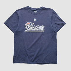 New England Patriots Reebok 2000s T-shirt - Navy Vintage - Fanatics