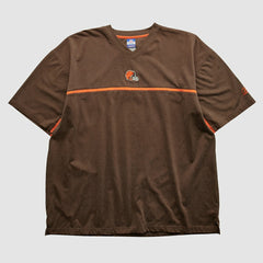 Cleveland Browns Reebok 2000s T-shirt - Brown Vintage - Fanatics
