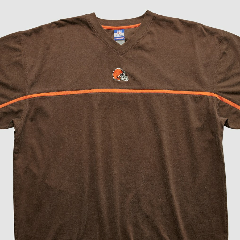 Cleveland Browns Reebok 2000s T-shirt - Brown Vintage - Fanatics