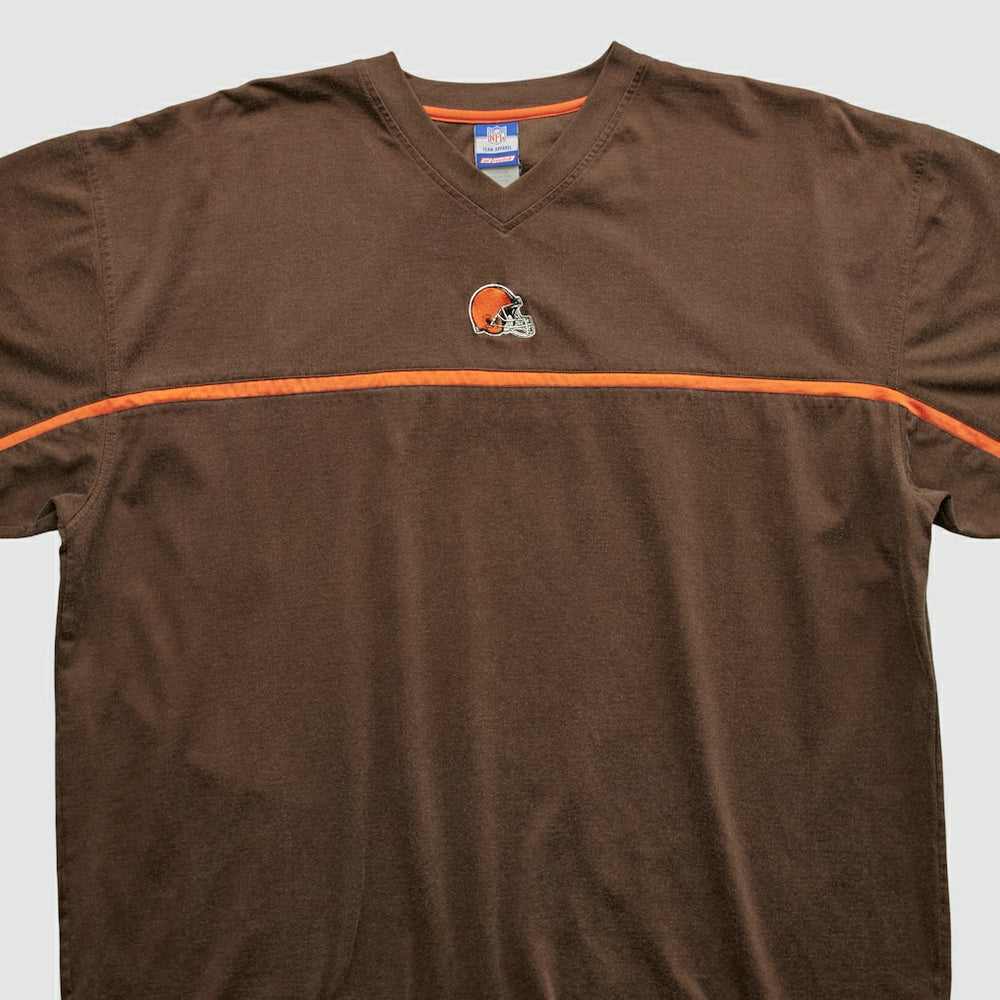 Cleveland Browns Reebok 2000s T-shirt - Brown Vintage - Fanatics
