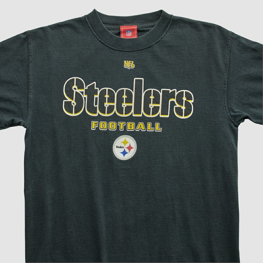 Pittsburgh Steelers NFL 2000s T-shirt - Black Vintage - Fanatics