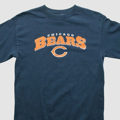 Chicago Bears NFL 2000s Long Sleeve T-shirt - Navy Vintage - Fanatics