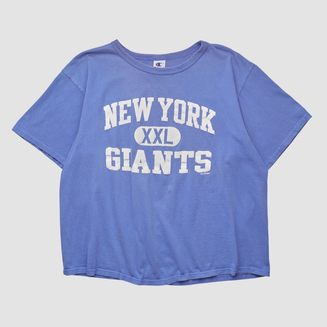 New York Giants Champion 1995 T-shirt - Blue Vintage - Fanatics