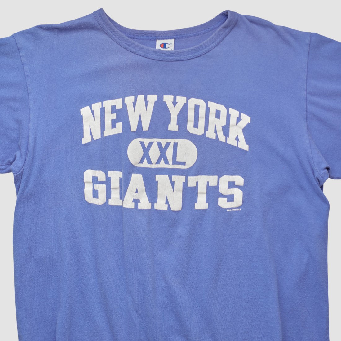 New York Giants Champion 1995 T-shirt - Blue Vintage - Fanatics