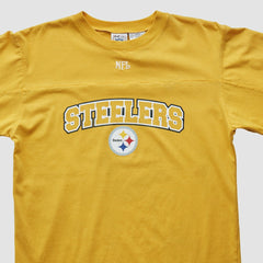 Pittsburgh Steelers NFL 2000s Long Sleeve T-shirt - Yellow Vintage - Fanatics